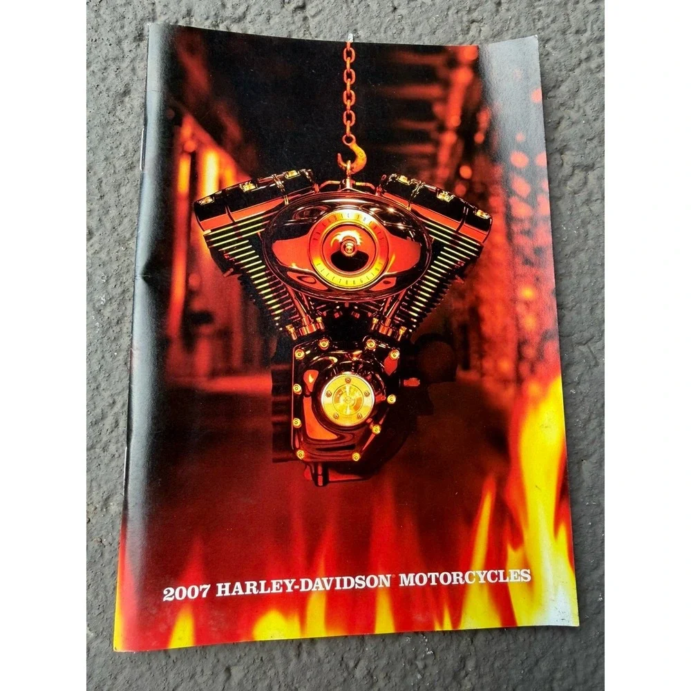 Harley-Davidson Motorcycle Brochure Catalog Lot 1999-2007 HOG Owners Manuals 8pc